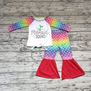 Boutique mermaid 🧜♀️ cute pants set